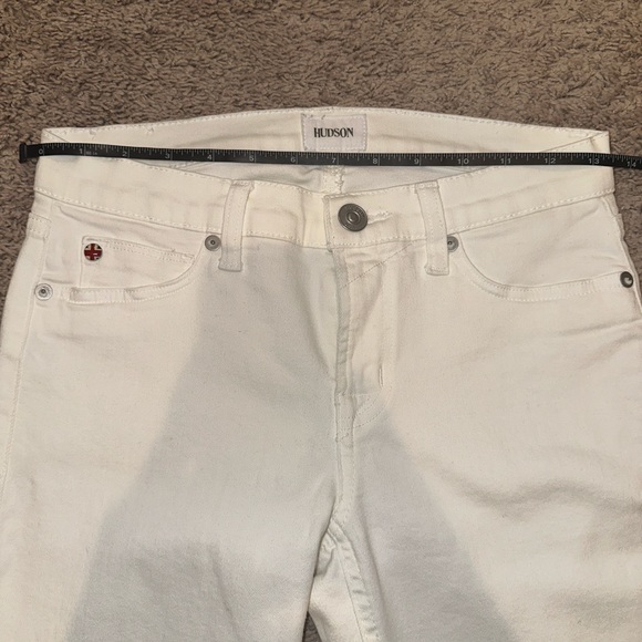 Hudson Jeans Tally Cropped Skinny Jean with Cuffed Ankle Low waist - Picture 7 of 14